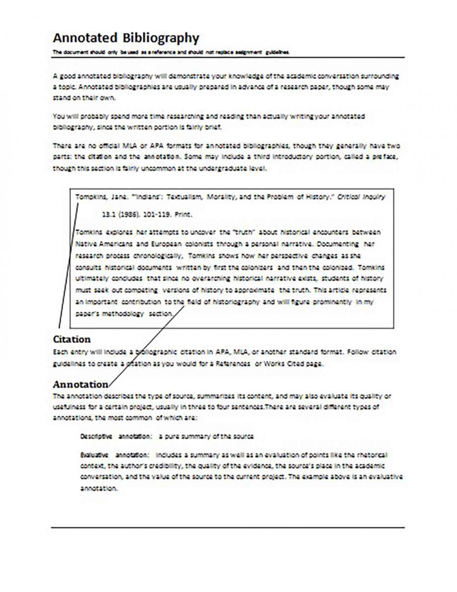 Sample Annotated Bibliography templates Sample Annotated Bibliography templates