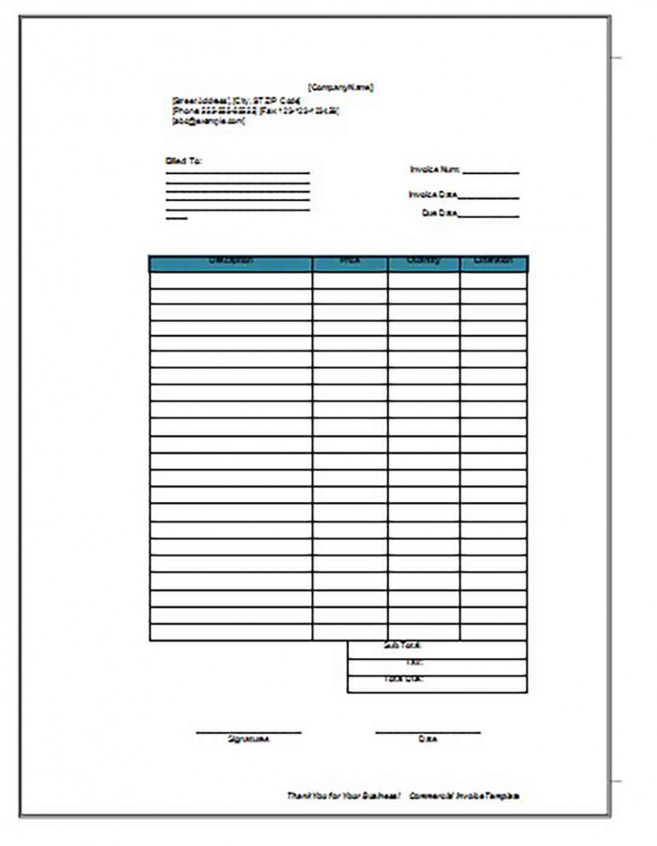 Sample Google Invoice templates 1 Sample Google Invoice templates 1