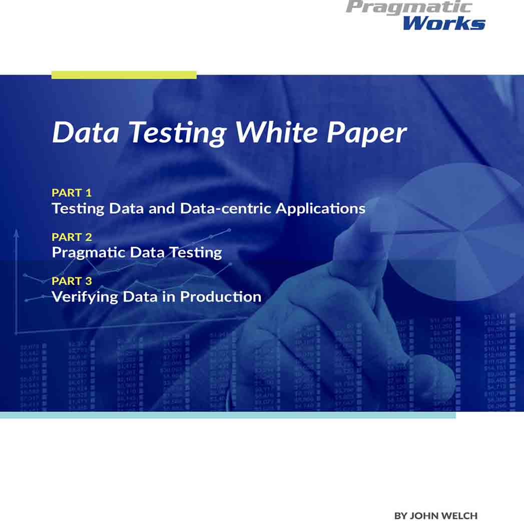 White Paper for Data Testing 1 White Paper for Data Testing 1