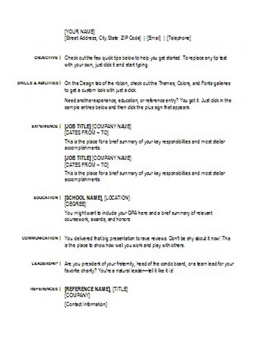 basic resume templates 1 basic resume templates 1