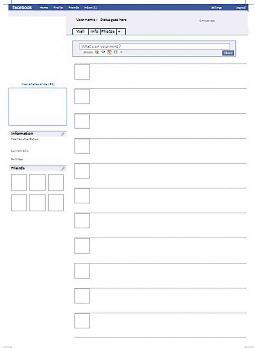 blank facebook page templates blank facebook page templates