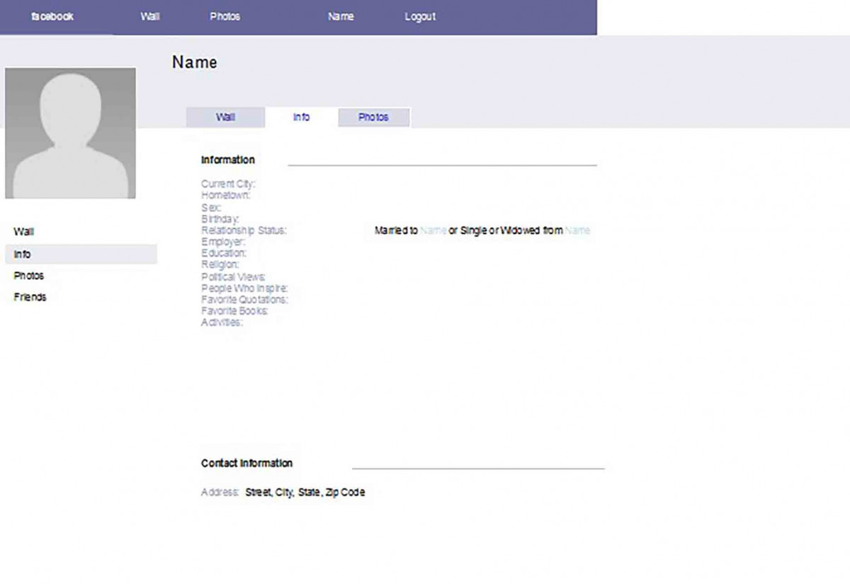 blank facebook templates powerpoint blank facebook templates powerpoint