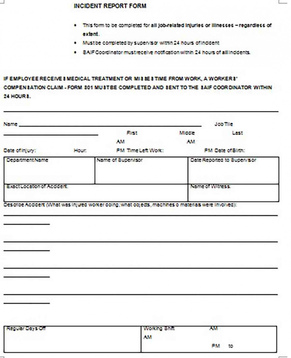 incident report templates 2 incident report templates 2