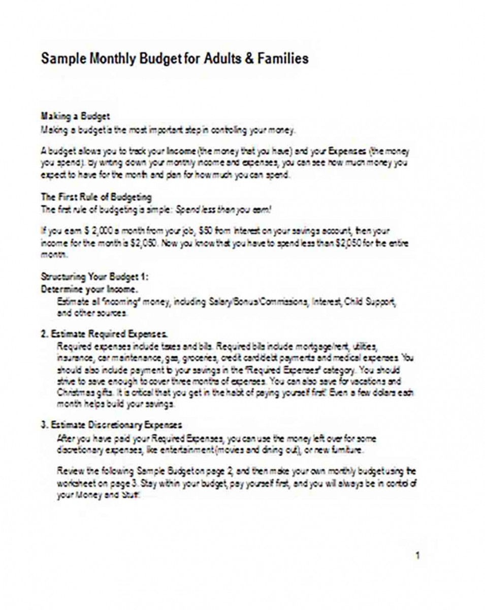 personal monthly budget templates personal monthly budget templates