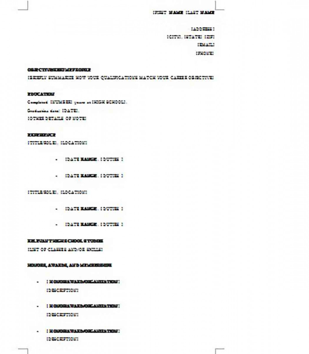 resume templates high school student academic resume templates high school student academic