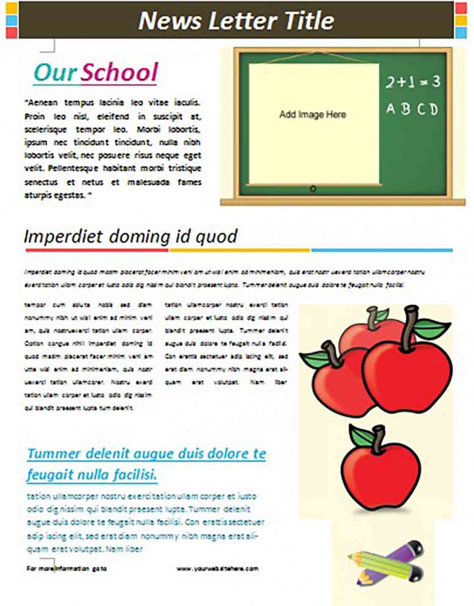 school newsletter templates 2 school newsletter templates 2