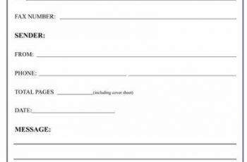sample fax cover sheet