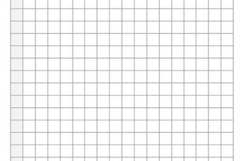 Squares graph paper Printable