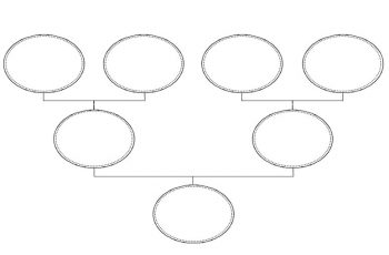 Three Generation Family Tree Landscape Chart