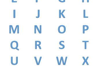 Vectorial Printable Letter Templates
